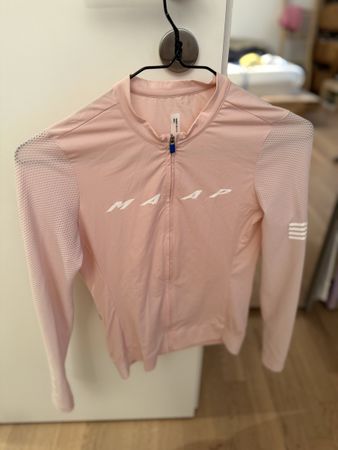 MAAP Radtrikot langarm rosa Damen Grösse S guter Zustand