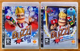 BUZZ! Brain of Switzerland & BUZZ! Quiz TV (Bundle) - PS3