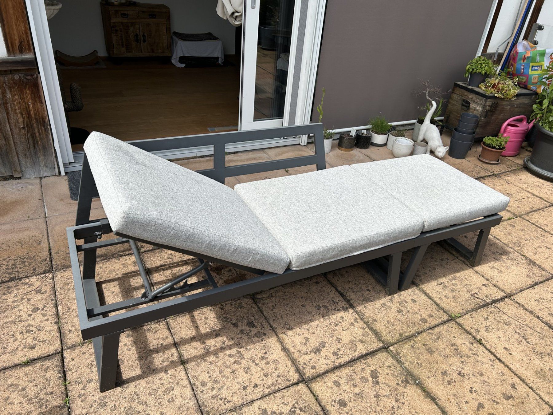 Giardimo Sedie a sdraio: Gartensofa - Giardimo Orange Barbara – Usato da Kaltbrunn venduto da oli_sto