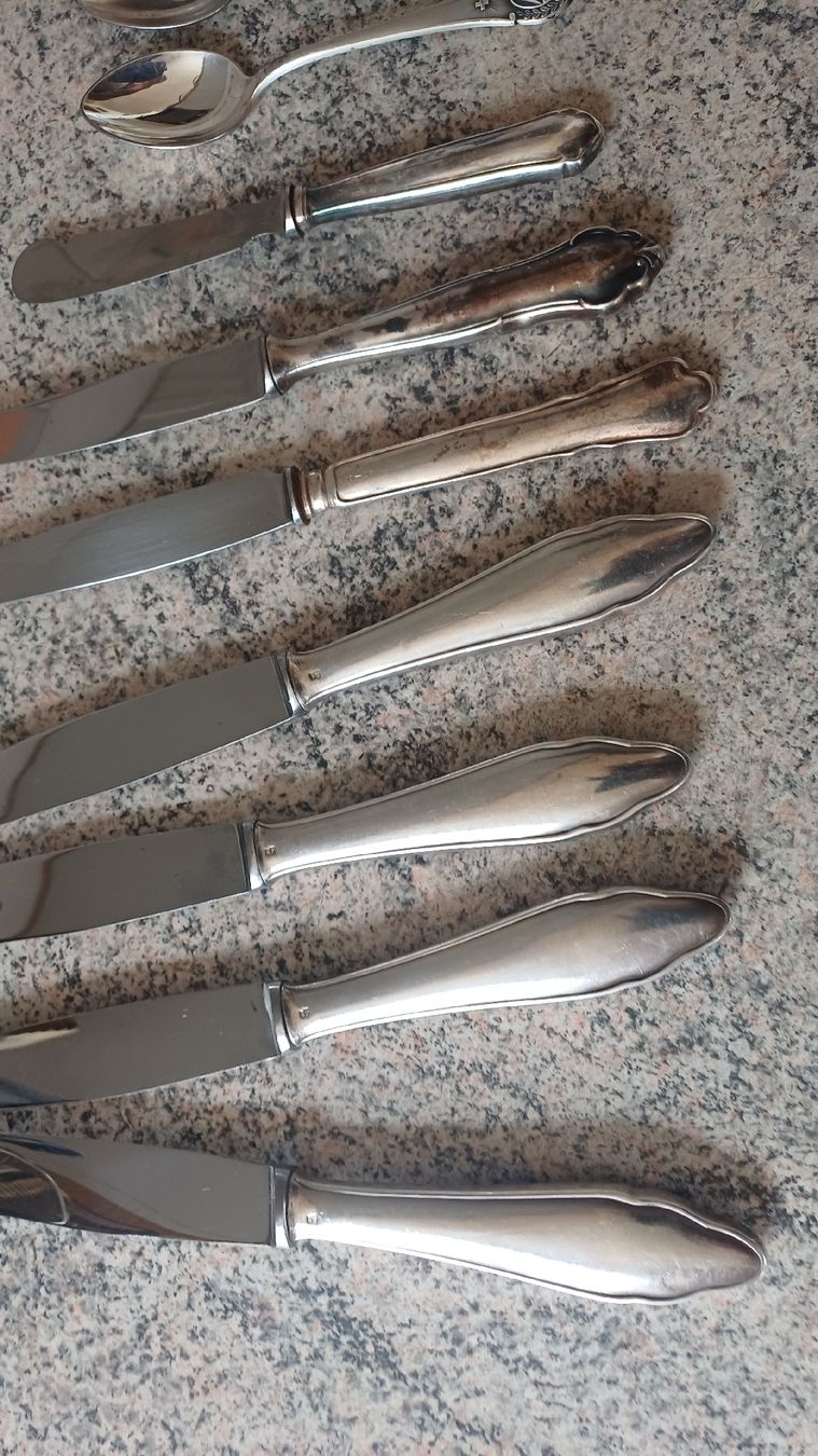 Set di posate: Lot Besteck versilbert  – Usato da Flawil venduto da Naphtali 3