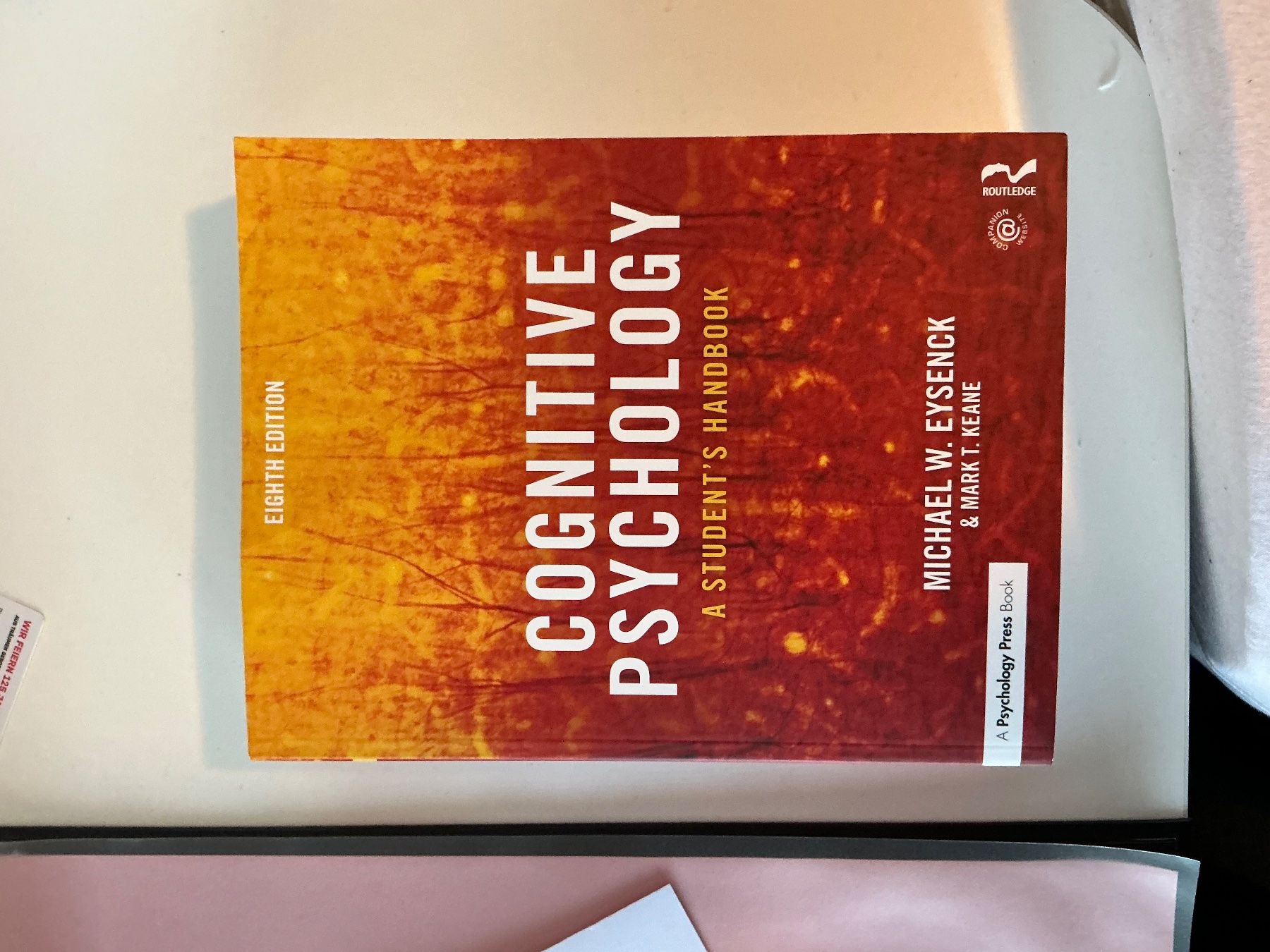 Libri: Cognitive Psychology - A student‘s handbook – Nuovo (secondo la descrizione) da Rheineck venduto da ann_m6zp
