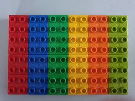 Lego Duplo (29) 24 Bausteine 2x2 Noppen