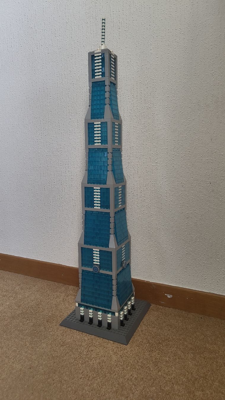 Baukästen: large building model moc skyscraper blue - Lego compatible  – Gebraucht aus Glattbrugg von har_jgc7 1