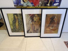 3 x Wandbild - 50 x 70