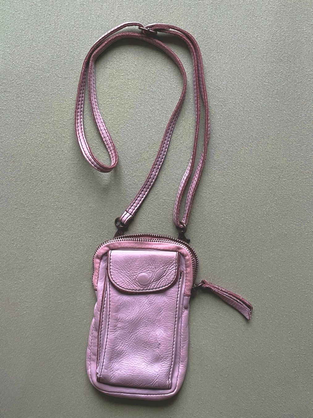 Sacs: Kleine Ledertasche Beige. – D'occasion à Bern par 50percent