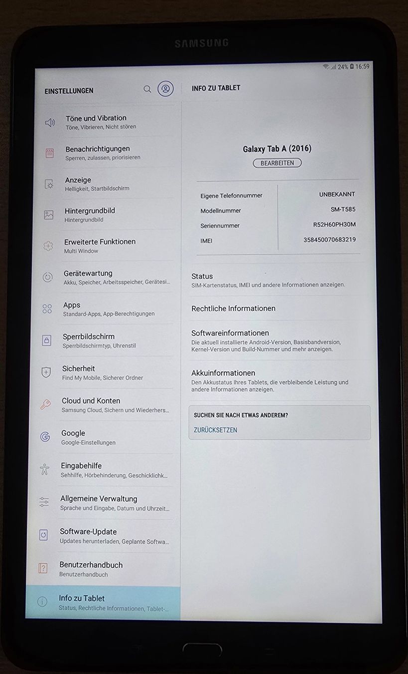 Samsung Tablettes PC: Samsung Galaxy Tab A – D'occasion à Ruswil par DNAB 4