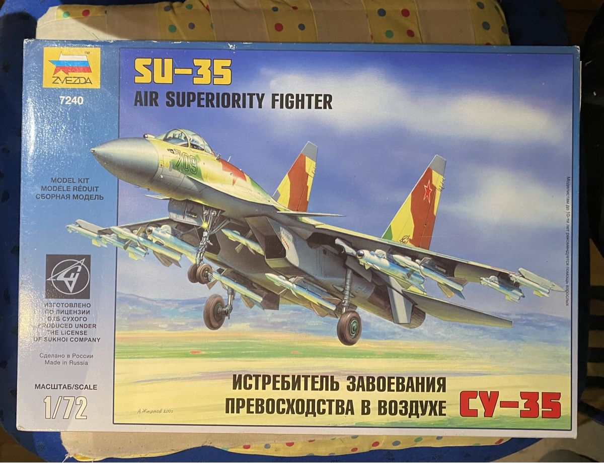 Zvezda Kit di modellismo & Modellini statici: Su-35, ZVEZDA 1:72 – Nuovo (secondo la descrizione) da Ramersberg venduto da endbefund13