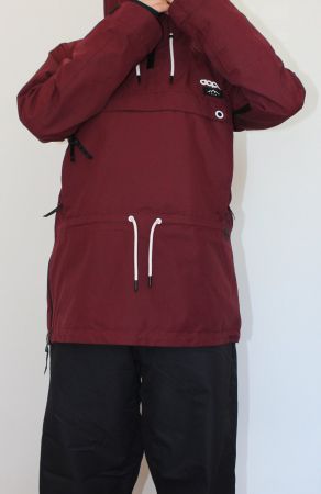 Dope Snow Snowboard Hoodie burgund