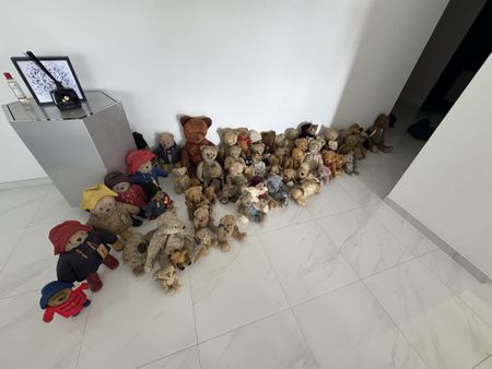 Collection de ours en peluche vintage