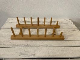 Praktischer Tellerhalter aus Holz - (OHNE TELLER!)