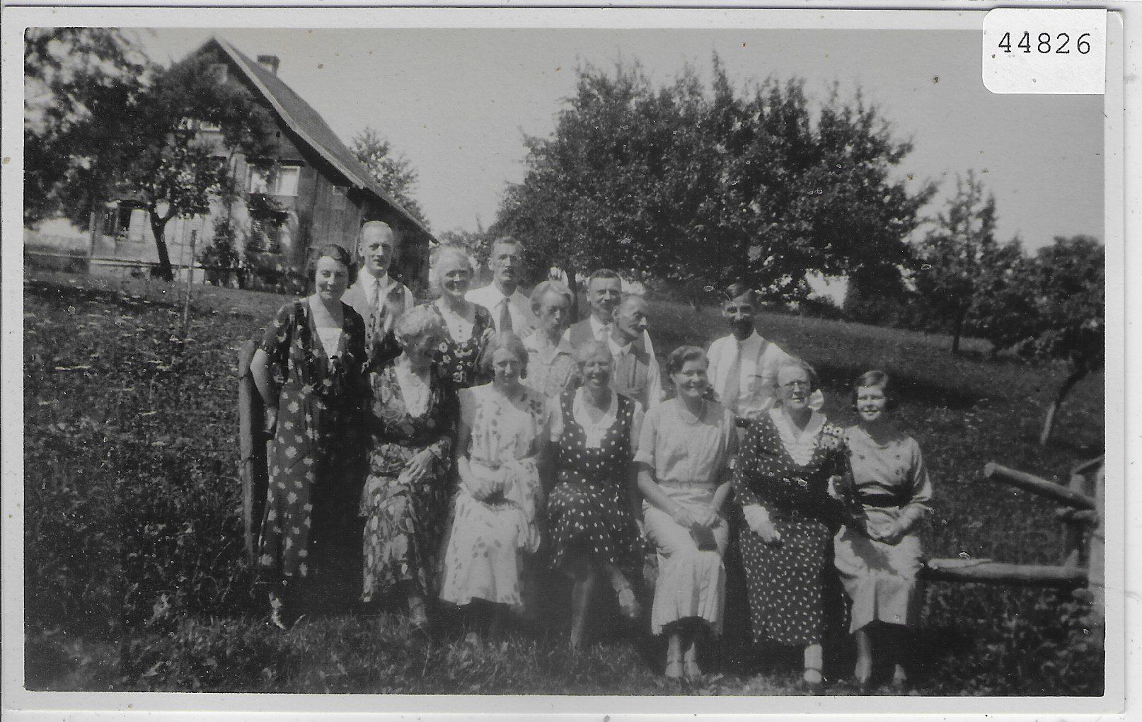 Ansichtskarten: Familien-Treffen 1939 – Gebraucht aus Ettingen von Kartenplanet