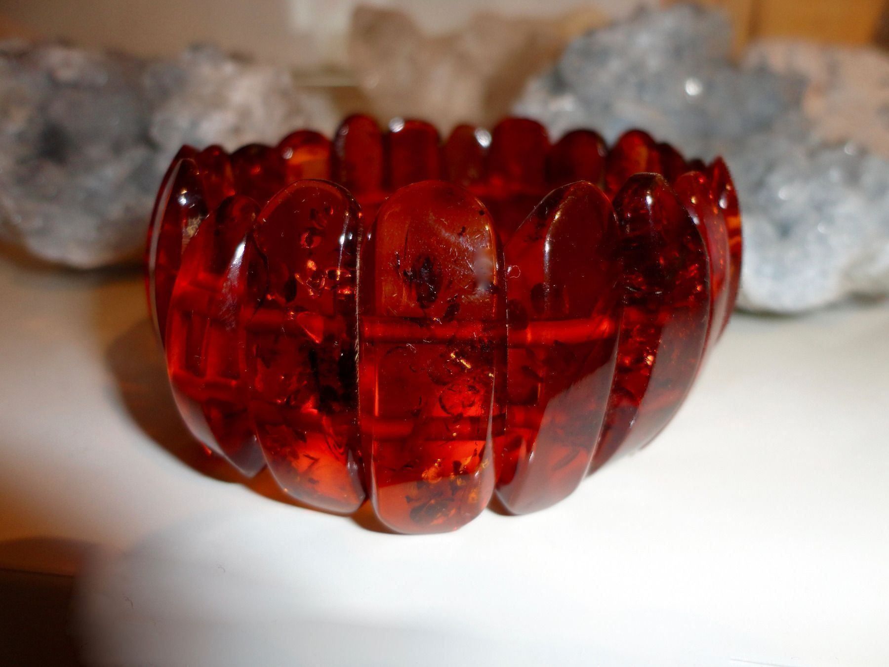 Bracciali & Braccialetti: Bernstein / Amber/ Ambre Armband – Nuovo (secondo la descrizione) da Biberist venduto da tl-schmuck 7