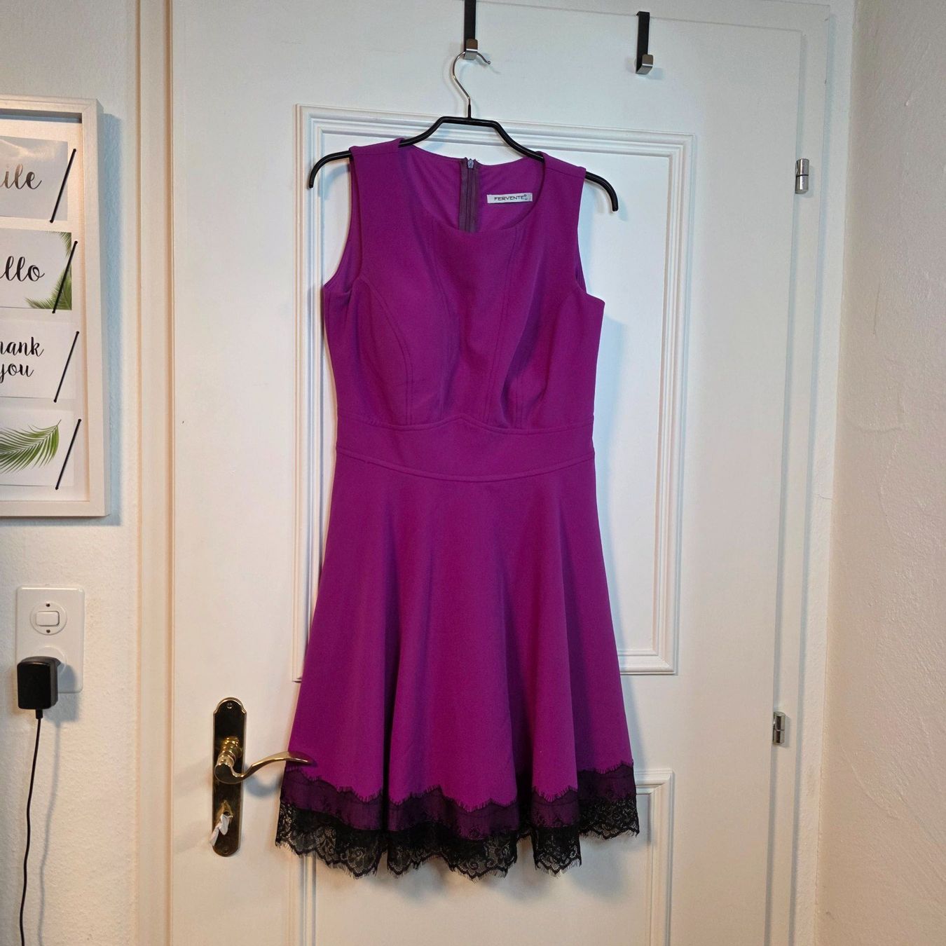 Vestiti: Fervente Kleid 38/40 mit Spitze – Usato da Wald ZH venduto da CapLux 9