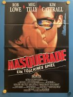 Original Filmplakat - Masquerade - Ein tödliches Spiel!