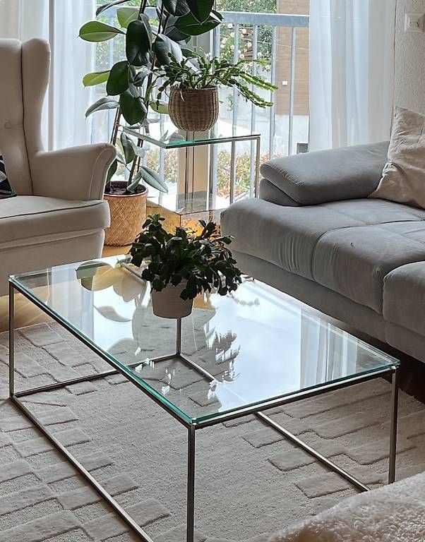 Tavoli: Table en verre et console assorties – Usato da Naz venduto da buzzleclair85 4