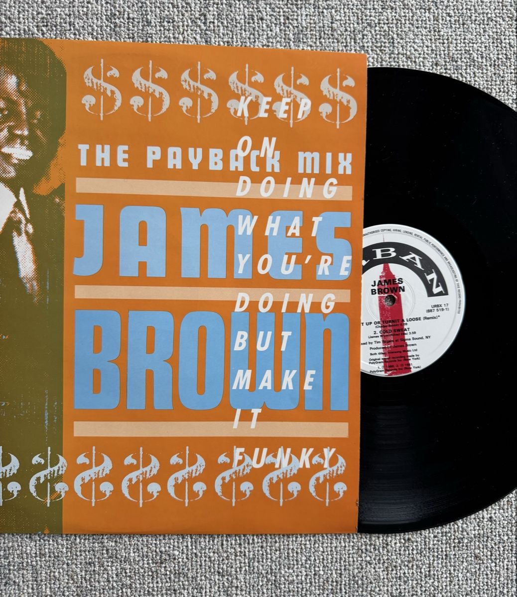 Dischi in vinile: James Brown - The Payback Mix - 12" Maxi - 80s – Usato da Rorbas venduto da BlackstarRecords 2