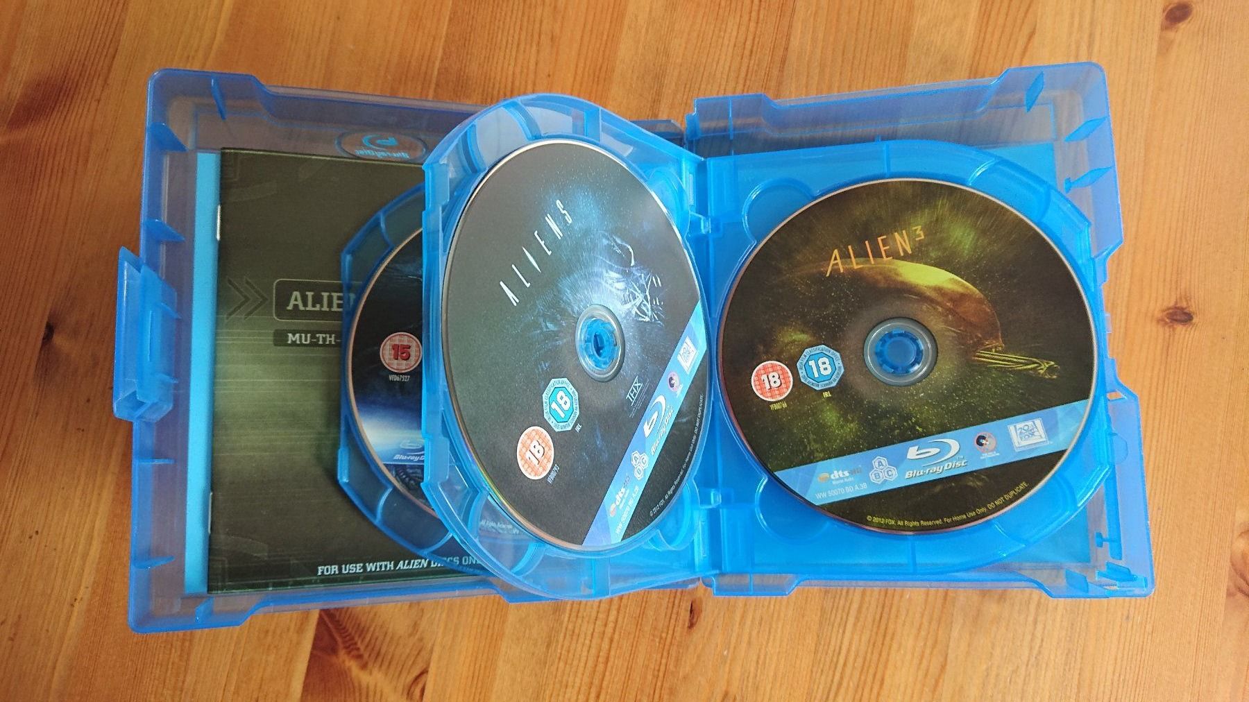 Spielfilme: PROMETHEUS TO ALIEN THE EVOLUTION 5 Film Collection Blu-Ray – Gebraucht aus Wilderswil von  7