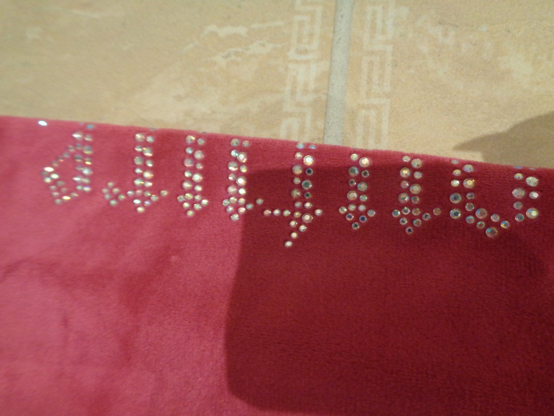 Pantaloni: Juicy Couture neue Samthose mit Glitzer, 15-16J oder S – Nuovo e nell'imballaggio originale da Klingnau venduto da Markus14 3
