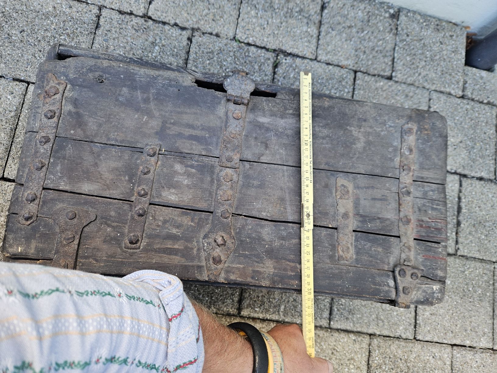 Cassapanche: truhe mittelalter – Difettoso da Schwellbrunn venduto da Omega-alpha 7