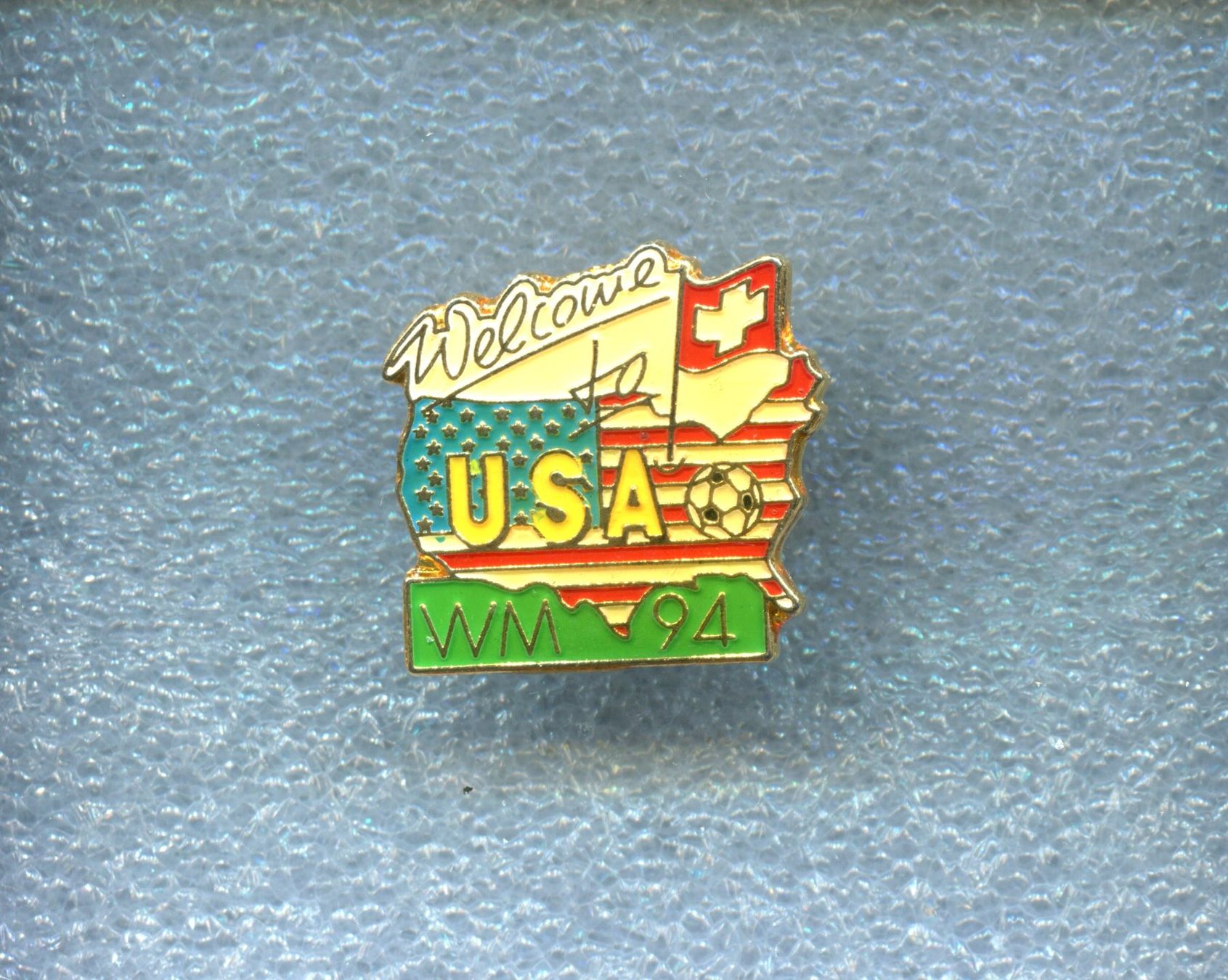 Plaketten & Abzeichen: WM '94  Welcome to USA – Gebraucht aus Winterthur von Sammleroase