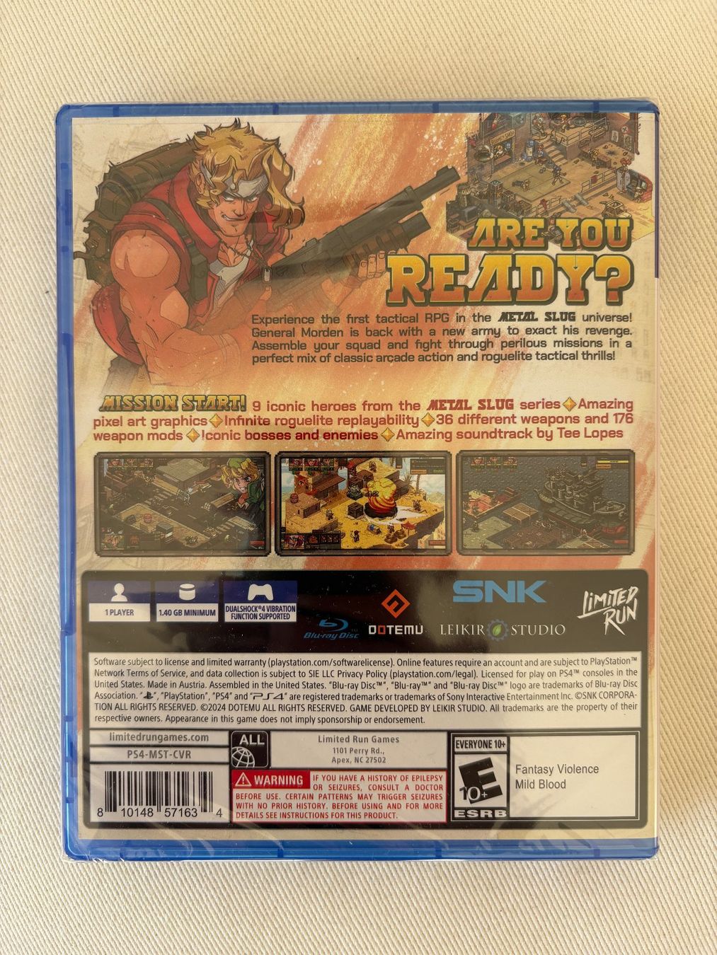 Sony Giochi: Metal Slug Tactics Limited Run Games – Nuovo e nell'imballaggio originale da Petit-lancy venduto da Jototti 1