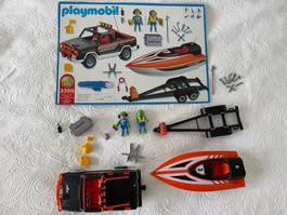Playmobil 3399 – Speedster-Rennboot mit Pickup