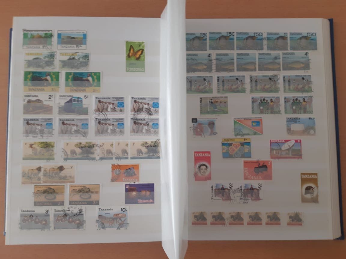 Alle Briefmarken: Album mit Inernat. Briefmarkensammlung – Gebraucht aus Dulliken von Airliner2 5