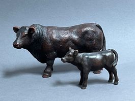 Schleich 13766 Black Angus Bulle Kälber