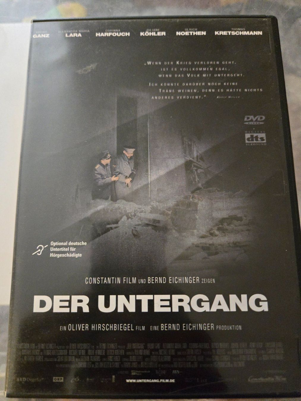 Tutti i DVDs: Der Untergang DVD – Usato da Bussigny venduto da Kfdlt