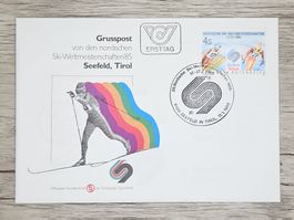CL17 Enveloppe + Timbre Autriche 1985