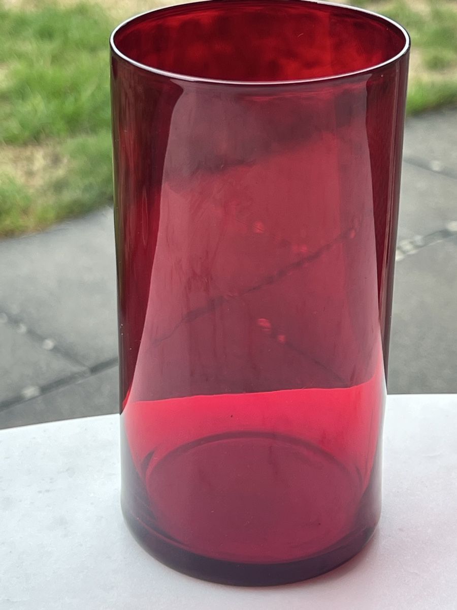 Vasen & Gefässe: Kristallvase rot – Neu (gemäss Beschreibung) aus Schöftland von mamajasima5 4