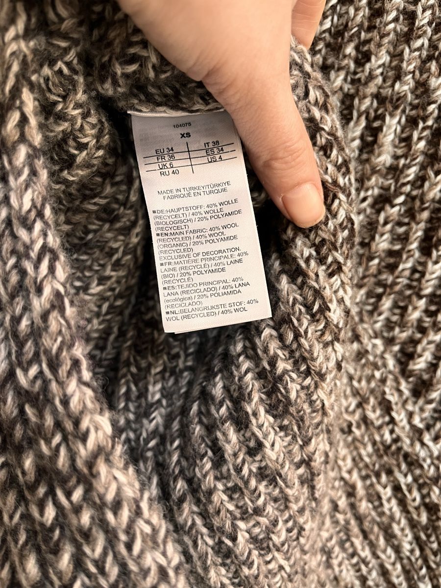Armedangels Pullover & Sweatshirts: Armedangels Strickpullover Damen Gr. XS Wolle Mix Braun Top – Neu (gemäss Beschreibung) aus Zeiningen von man_69cj 6