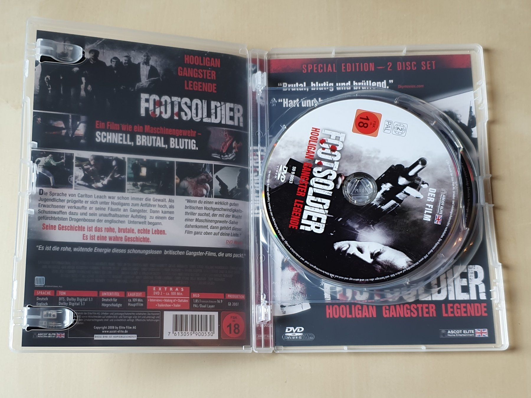 Tous les DVDs: Footsoldier – D'occasion à Stansstad par collectorsshop 2