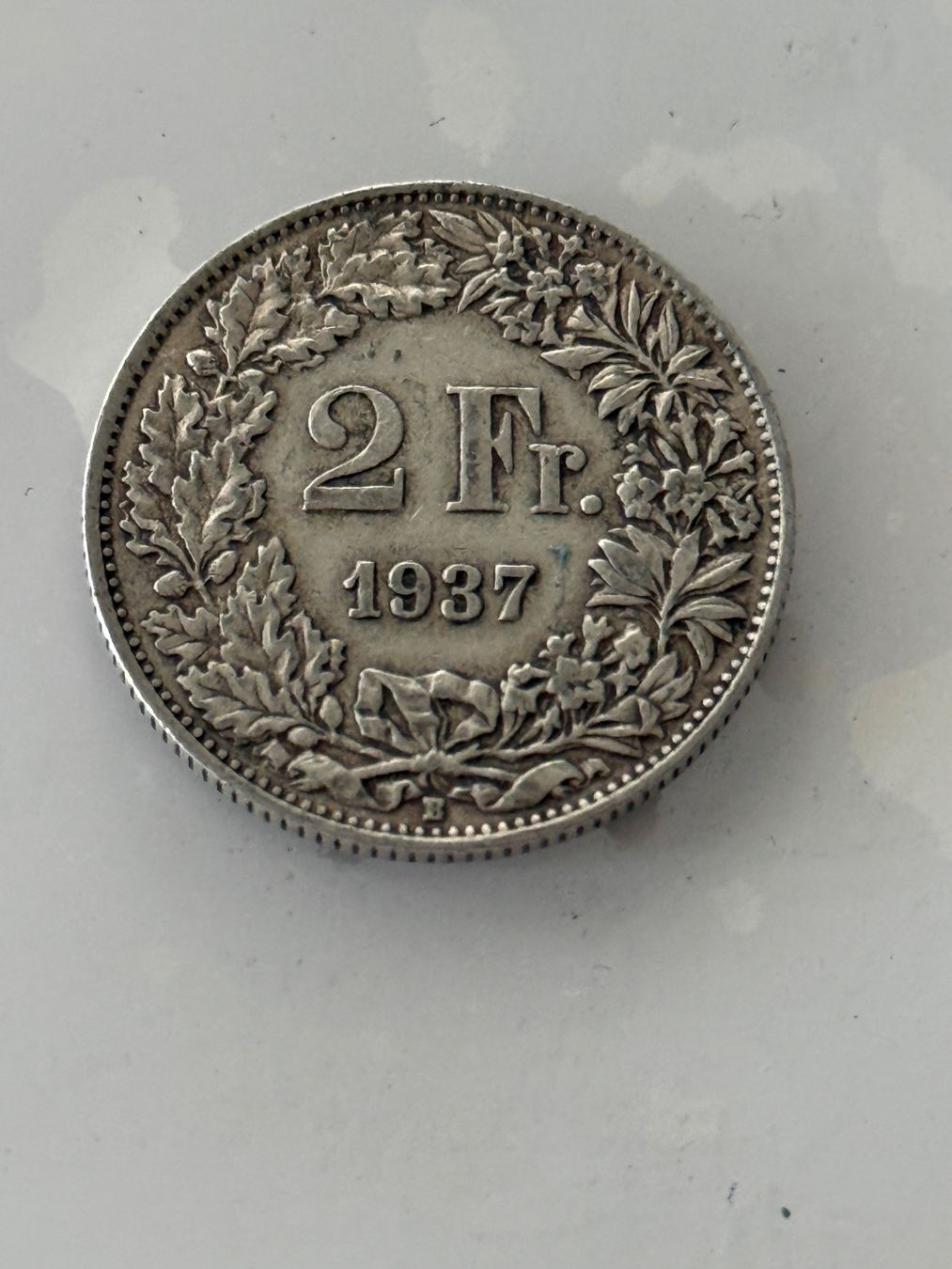 Tutti le monete: 2 Franken 1937  Rar – Usato da Wallisellen venduto da SWISS_SILVER1 1