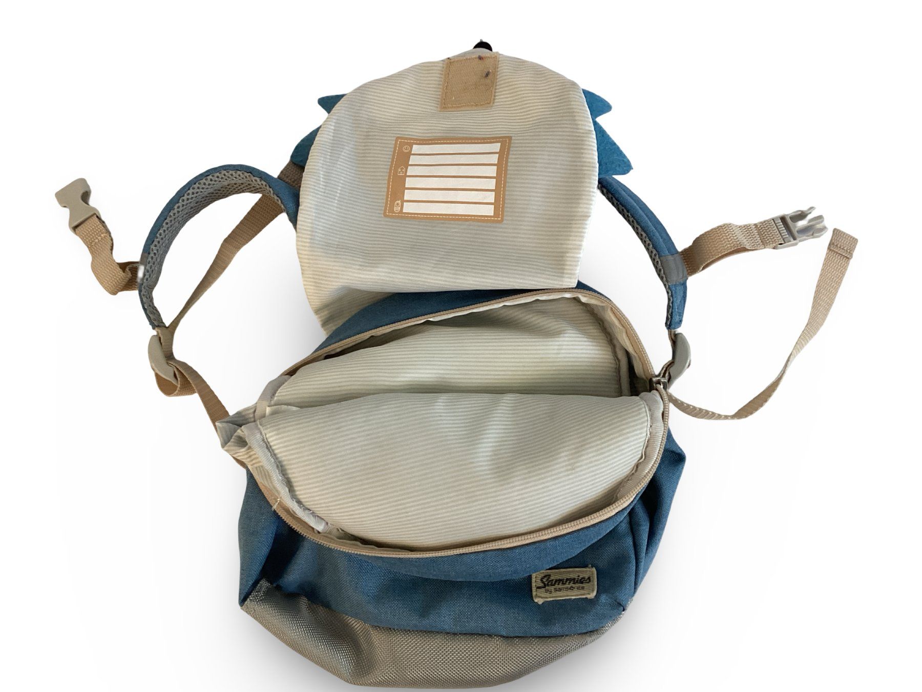 Samsonite Borse & Zaini: SAMSONITE Kinderrucksack mit Igelmotiv, hellblau – Usato da Zürich venduto da Restwert_Zuerich 2