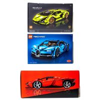 Lego Technic 42083, 42115, 42143