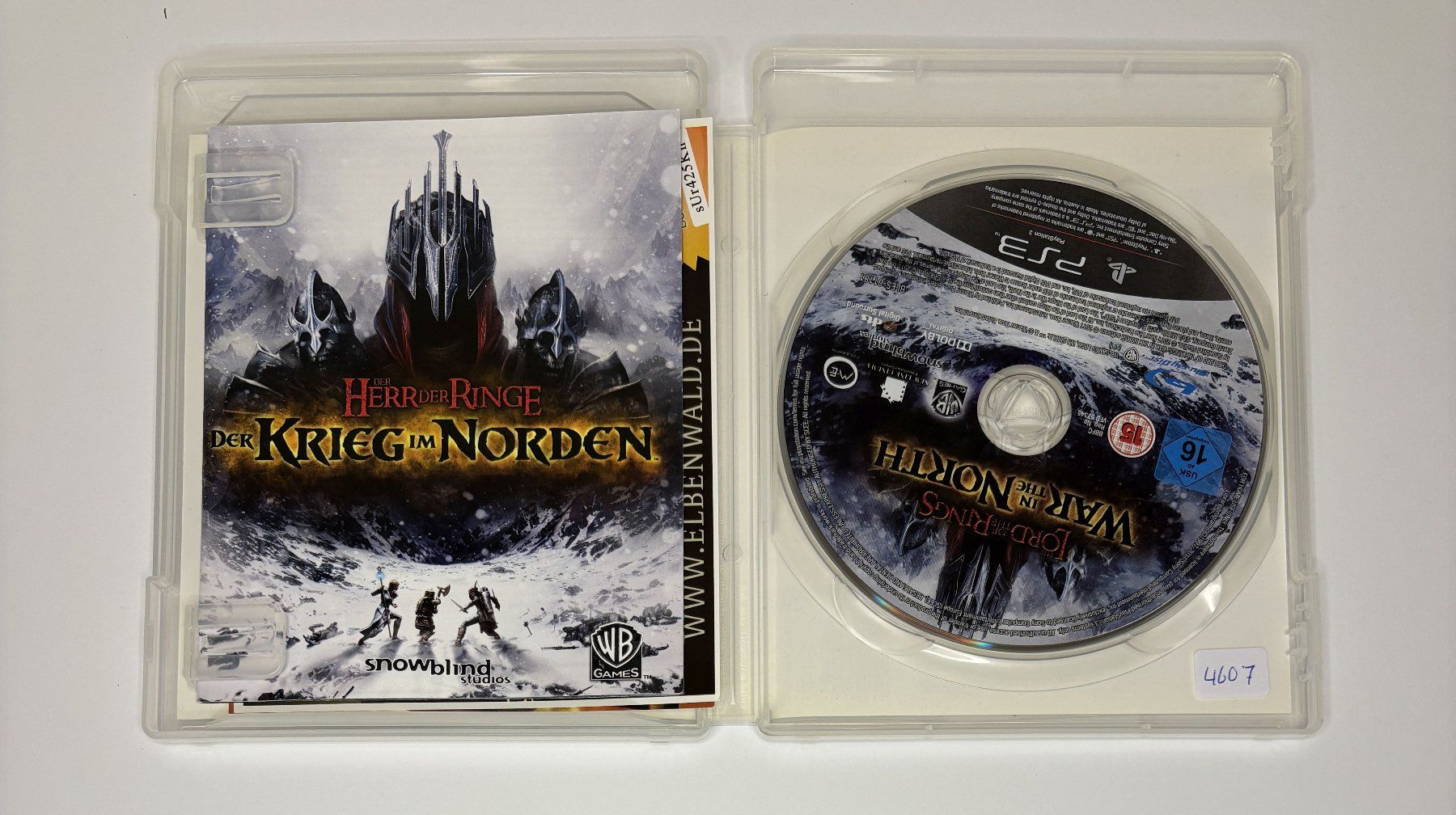 Giochi: PS3 - Der Herr der Ringe: Der Krieg im Norden – Usato da Allschwil venduto da Bullach 1