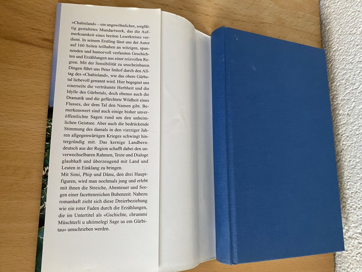 Bücher: Chabisland - Peter Imhof – Gebraucht aus Schwarzenburg von Michellu 3