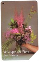 Privat-Telefonkarte Italien PR-237 Marca Fiori Blumen