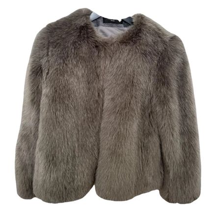 Elegante Max Mara Weekend Kunstfelljacke