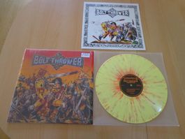 Bolt Thrower-War Master 12'' Yellow Splatter Vinyl LP 2013