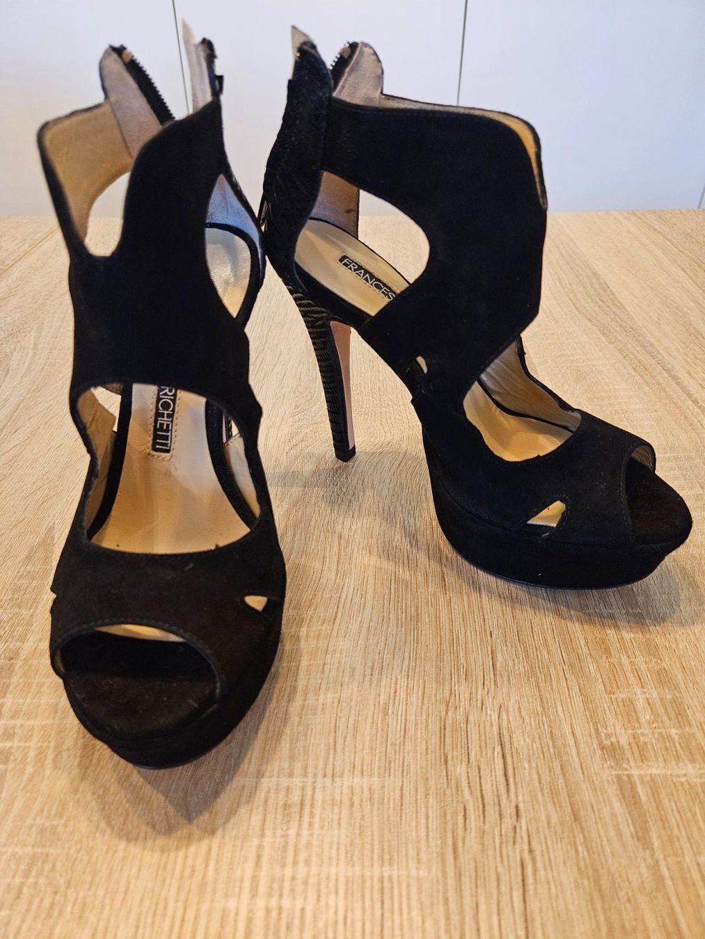 Scarpe da donna: High Heels Francesco Morichetti, Schwarz, Gr. 35 – Nuovo (secondo la descrizione) da Brunnen venduto da summerLove6