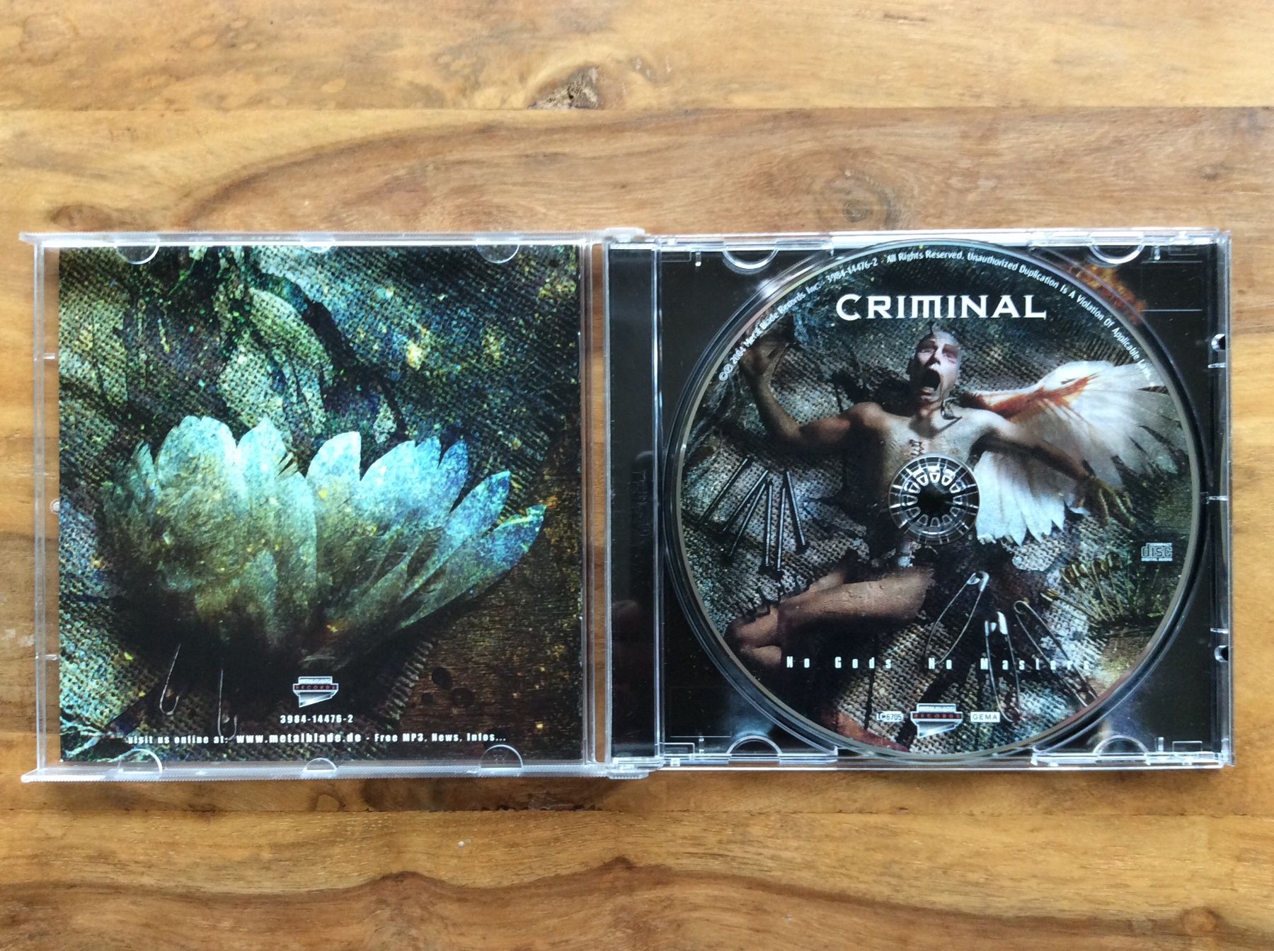 CD: Criminal - No Gods No Masters – Usato da Horgen venduto da flyingpenguin2000 1