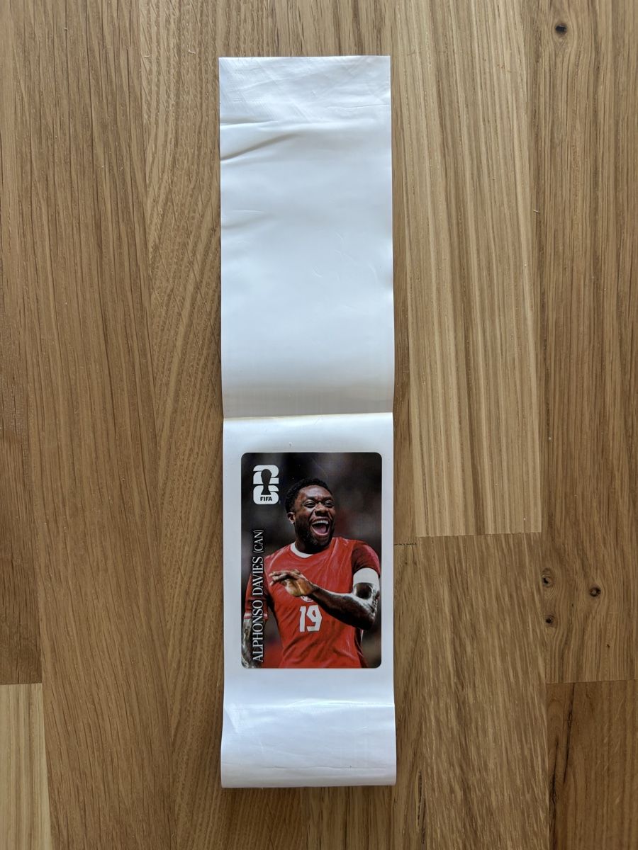 Aufkleber: Panini WM 2026 Coca-Cola Sticker Alphonso Davies  – Neu (gemäss Beschreibung) aus Zug von bvrt