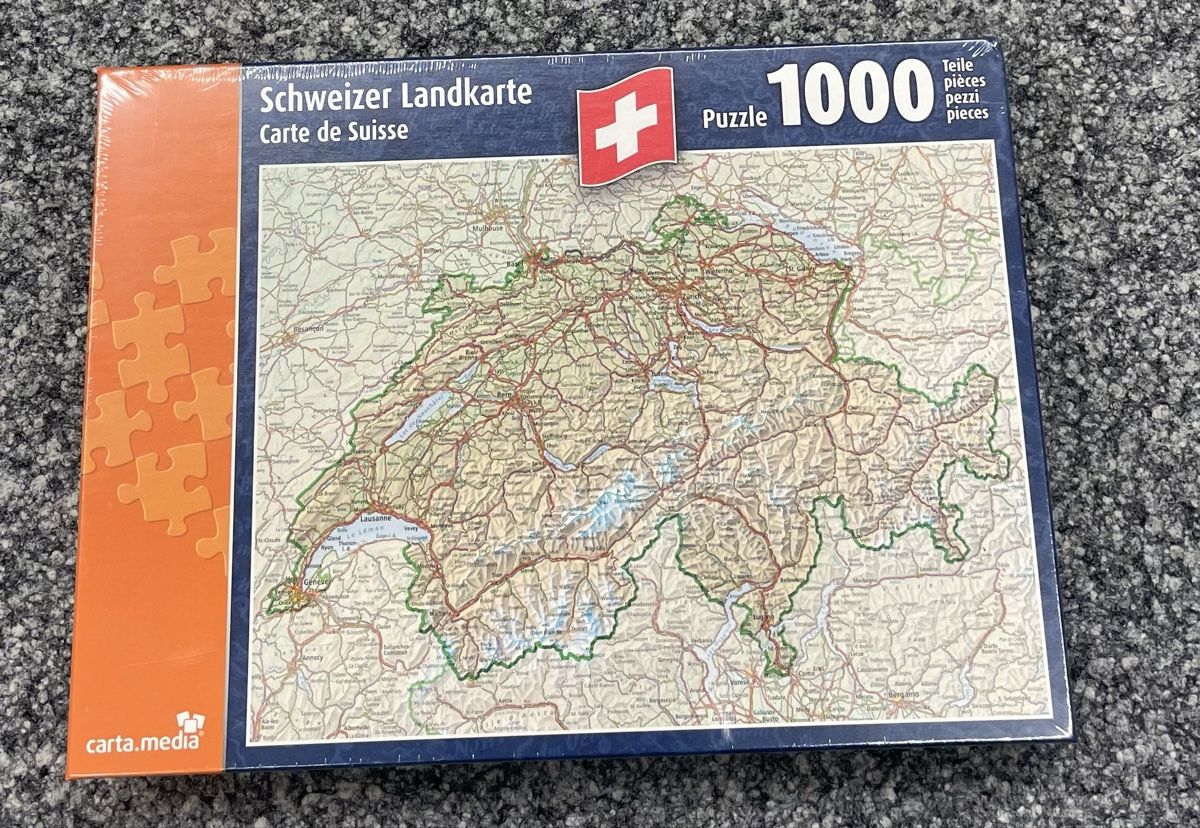Puzzle: Puzzle Neu 1000 – Nuovo e nell'imballaggio originale da Au ZH venduto da Jaggy4