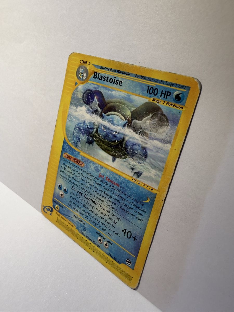 Pokémon Carte collezionabili: Blastoise 37/165 Pokemon Expedition 2002 LP – Usato da Lugano venduto da ktm_7jr7 1