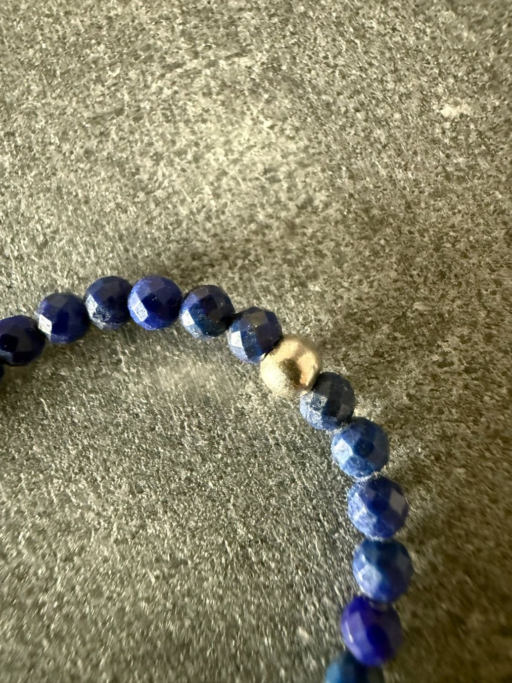 Bracciali & Braccialetti: Lapislazuli Edelstein Armband – Usato da Lommis venduto da manmarmi 2