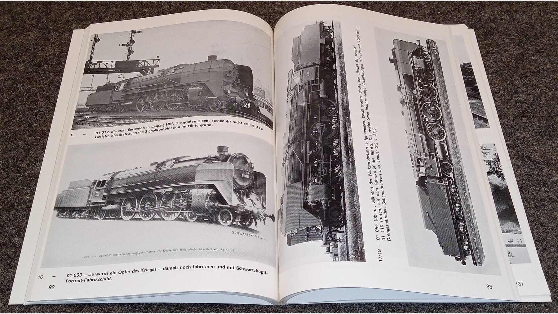 Libri: DIE BAUREIHE 01 / Arbeitsgemeinschaft Eisenbahn-Kurier 1972 – Usato da Hätzingen venduto da memory-lane 2