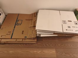 32 Umzugskartons gebraucht