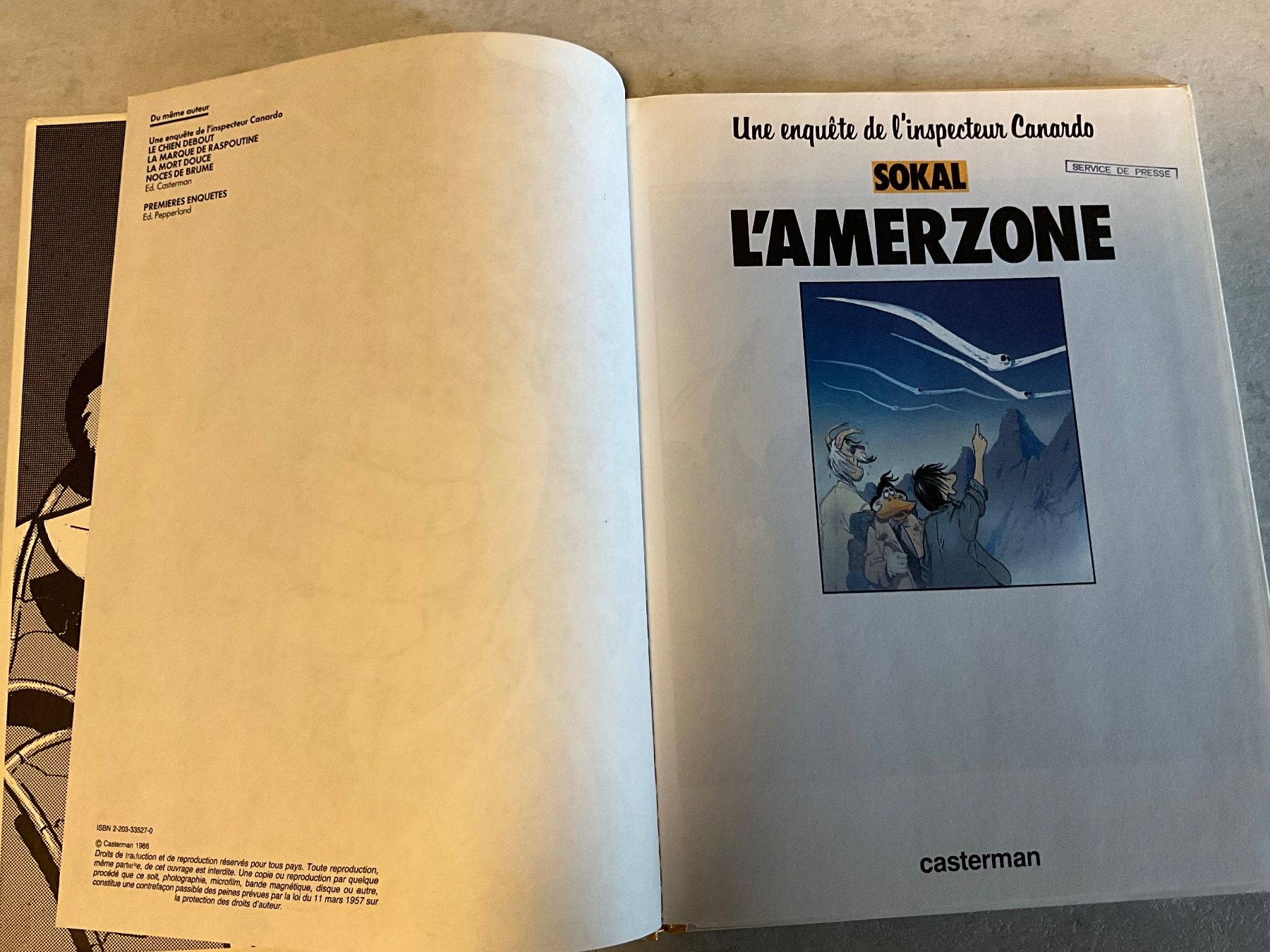 Fumetti: EO Inspector CanardoT.5: L'Amerzone – Usato da Agriswil venduto da Ueli03 1